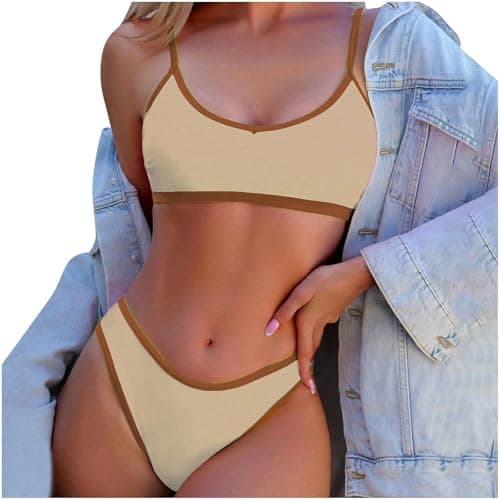 Cethrio High-Waisted Tummy Control Swimwear for Plus Size Women