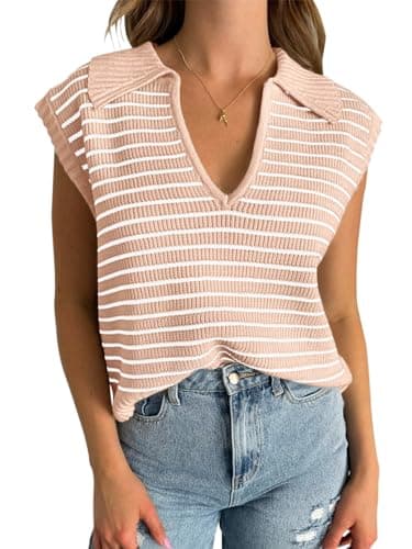 Yousify 2025 Women's V-Neck Summer SweaterVEST S-2XL