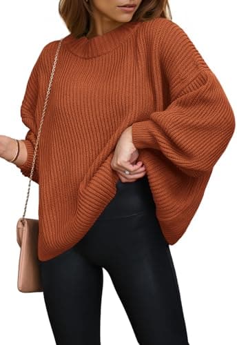 PRETTYGARDEN Women's Oversized Knitted Sweater for Fall 2024