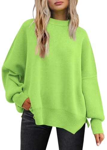 Women's Oversized Batwing Sweaters for Fall 2024