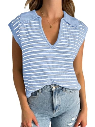 Yousify 2025 Women's V-Neck Summer SweaterVEST S-2XL