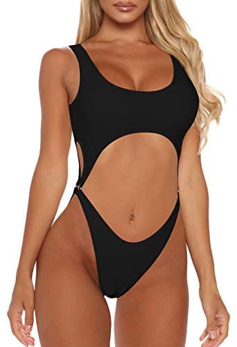 Women's High Cut One Piece Swimsuit