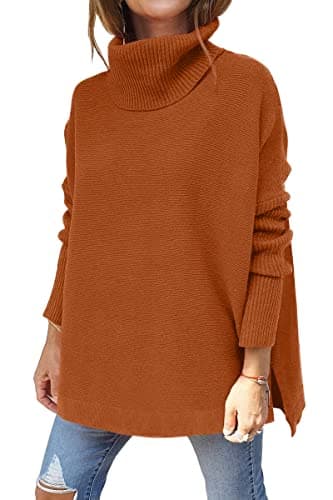 Women's Oversized Turtleneck Sweater