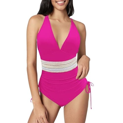 Women's Tummy-Control One-Piece Slimming Bathing Suit