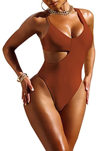 Women's One-Piece Cutout Swimsuit