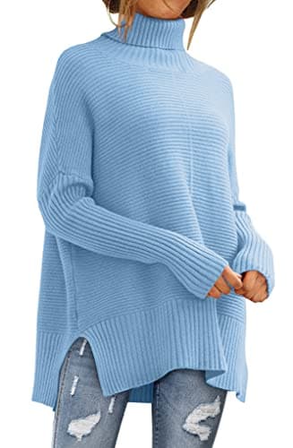 Women's Oversized Turtleneck Sweater