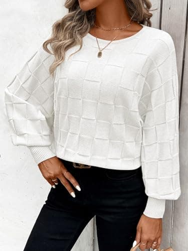 Women's Pink Oversized Batwing Sweaters for Fall/Winter 2024