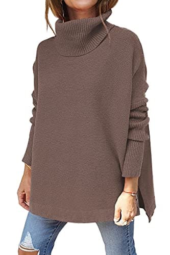 Women's Oversized Turtleneck Sweater