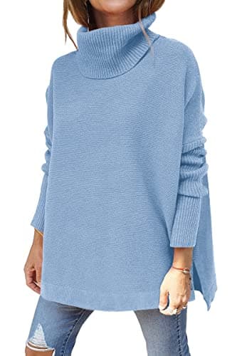 Women's Oversized Turtleneck Sweater