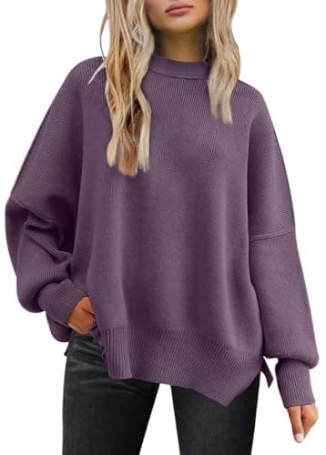 Women's Oversized Batwing Sweaters for Fall 2024