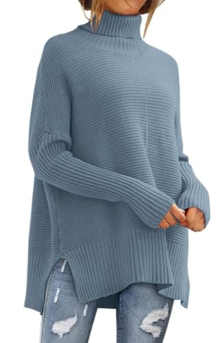Women's Oversized Turtleneck Sweater