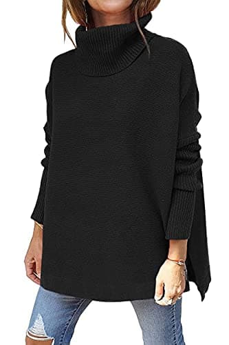 Women's Oversized Turtleneck Sweater