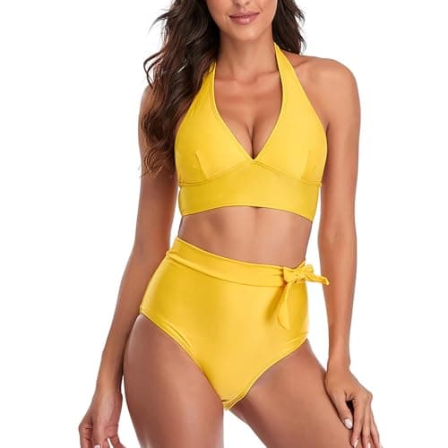 Cethrio Tummy Control Tankini Swimsuit for Plus Size Women