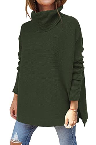 Women's Oversized Turtleneck Sweater