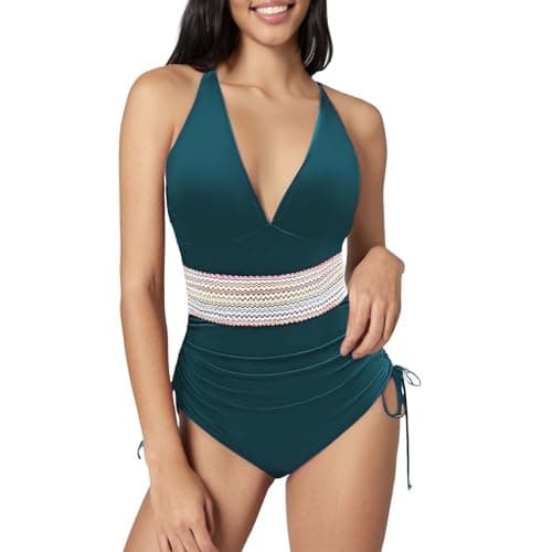Women's Tummy-Control One-Piece Slimming Bathing Suit