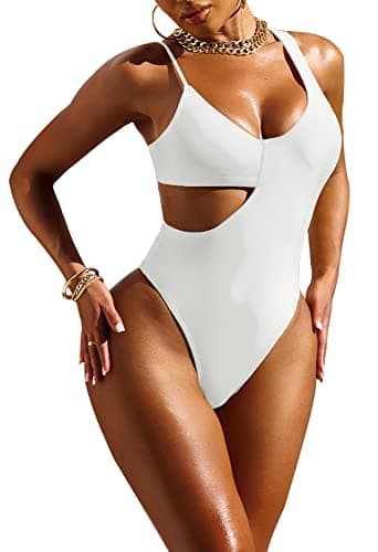 Women's One-Piece Cutout Swimsuit