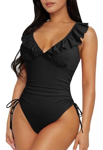 Viottiset Women's Tummy Control One Piece Swimsuit