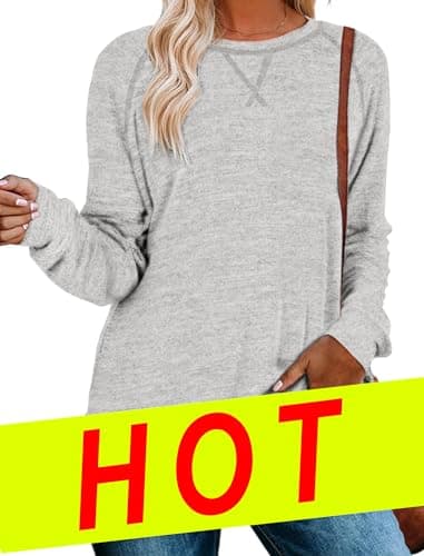 Aokosor Women's Long Sleeve Tunic Tops for Leggings