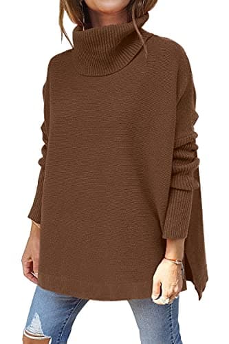 Women's Oversized Turtleneck Sweater