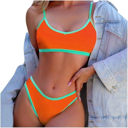 Cethrio High-Waisted Tummy Control Swimwear for Plus Size Women