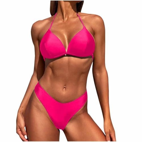 Cethrio Cheeky High-Waisted Bikini Set for Women