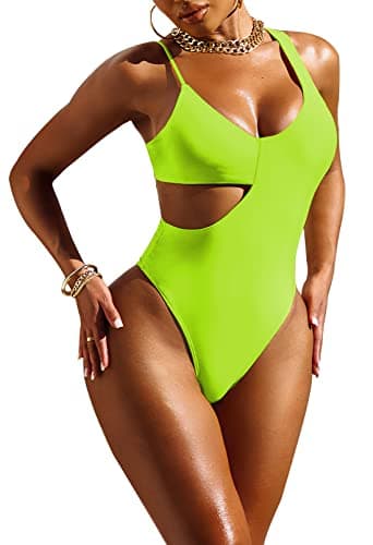 Women's One-Piece Cutout Swimsuit