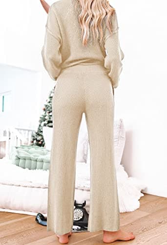 Viottiset Women's 2-Piece Knit Sweater Lounge Set