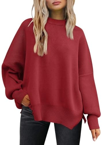 Women's Oversized Batwing Sweaters for Fall 2024
