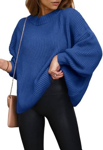 PRETTYGARDEN Women's Oversized Knitted Sweater for Fall 2024