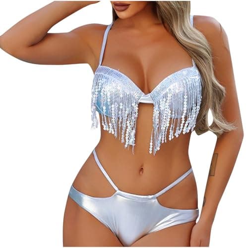 Cethrio Cheeky High-Waisted Bikini Set for Women