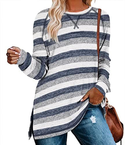 Aokosor Women's Long Sleeve Tunic Tops for Leggings