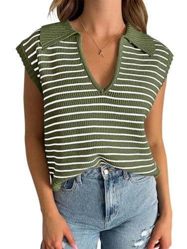 Yousify 2025 Women's V-Neck Summer SweaterVEST S-2XL