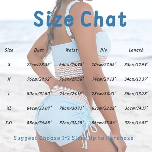 High-Waisted Tummy Control Color Block Bikini Sets Summer Swimwear