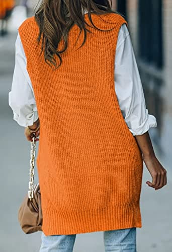 Women's Oversized Sweater Vest