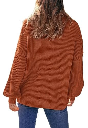 PRETTYGARDEN Women's Oversized Knitted Sweater for Fall 2024