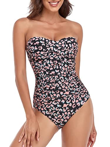 RELLECIGA Women's Strapless Swimsuit