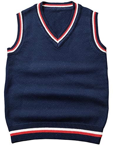 Locachy Women's Slim Fit V-Neck Sleeveless Cable Knit Sweater Vest
