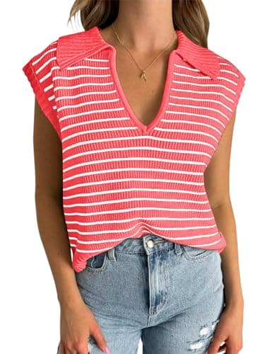 Yousify 2025 Women's V-Neck Summer SweaterVEST S-2XL
