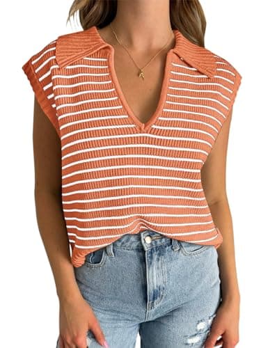 Yousify 2025 Women's V-Neck Summer SweaterVEST S-2XL