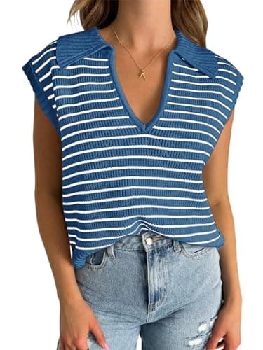 Yousify 2025 Women's V-Neck Summer SweaterVEST S-2XL