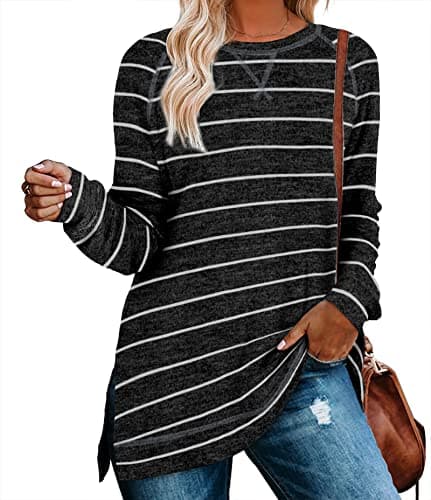 Aokosor Women's Long Sleeve Tunic Tops for Leggings