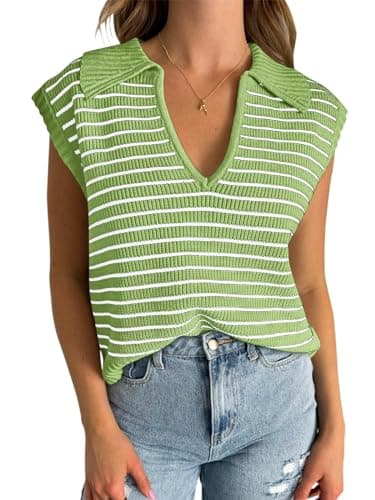 Yousify 2025 Women's V-Neck Summer SweaterVEST S-2XL
