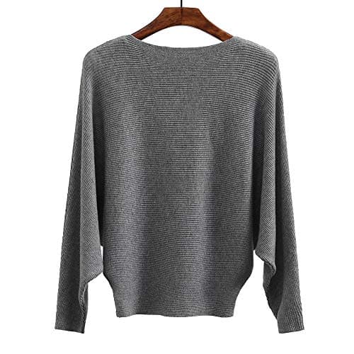 Women's Boat Neck Oversized Sweaters