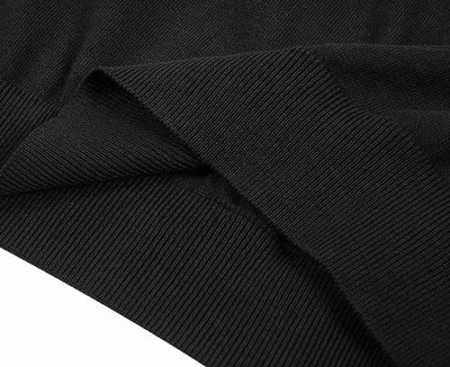 Krumba Men's Plus Size Oversized Sweater Vest V-Neck
