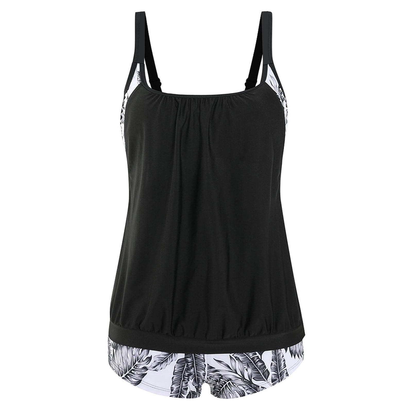 Cethrio Control Tankini Swimsuit for Women