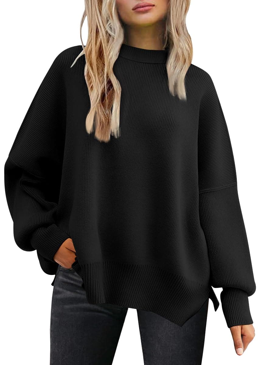 Women's Oversized Batwing Sweaters for Fall 2024