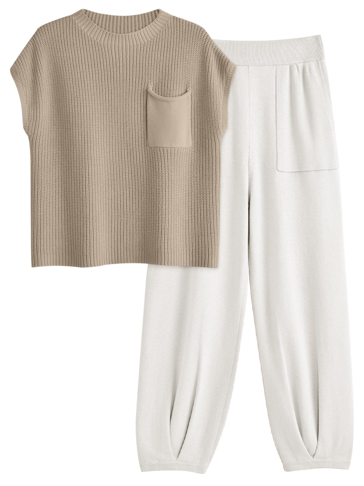 Trendy LILLUSORY 2 Piece Knit Sets for Women